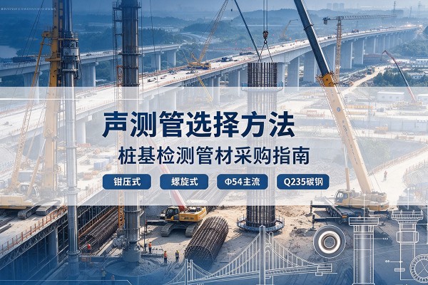 金湖声测管选型标准