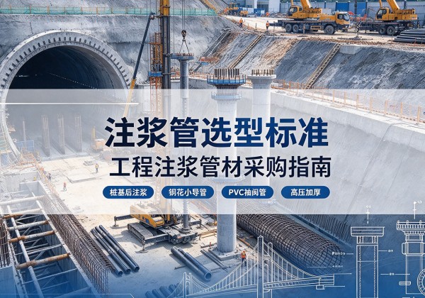 金湖注浆管选型标准